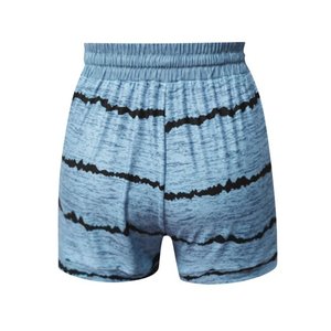 Shorts en toile respirants et sportifs pour jeunes adultes, pour femmes, taille mi-haute, taille élastique, doux, confortables, vêtements de sport, shorts de détente - Product Image 1