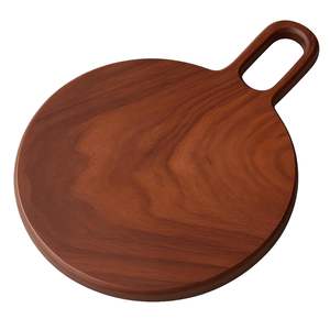 Juego de Tablas de Cortar de Madera de Acacia para Queso y Carne con Mango, Utensilios de Cocina Duraderos y Ecológicos para Cortar Pan y Queso - Product Image 4