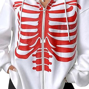 ¡El mejor precio en línea! Sudadera con capucha de lana de manga larga forrada para mujer de alta calidad 100% algodón ropa de invierno cómoda diamantes de imitación Plus - Product Image 2