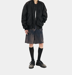 Brotherhood of Fire Chaqueta universitaria formal para hombre para luchadores Patrón de camuflaje recubierto Logotipo frontal Temporada de primavera - Product Image 4