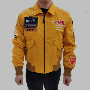 New Arrival Customize New Design Classic Winter Flight <b>Man</b> Bomber <b>Jacket</b> Woven Printed Coated <b>Smart</b> <b>Casual</b> Printed <b>Jackets</b> - Product Image 5