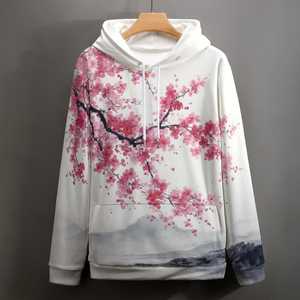 OEM ODM Service Pull à capuche imprimé numériquement pour hommes Meilleure vente de produit Couleur personnalisée Sweats à capuche de base pour hommes - Product Image 6