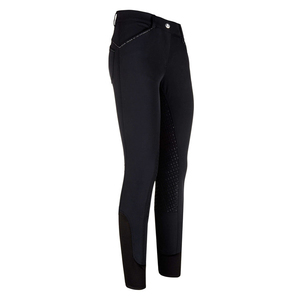 Ropa de equitación de primera calidad, leggings personalizados, pantalones de montar, venta al por mayor, conjunto ecuestre, pantalones de montar con agarre para mujer, pantalones de montar de PU - Product Image 5