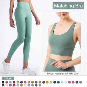 Leggings de Fitness taille haute pour femmes respirant push-up couleur unie pantalons longs poche pratique à la mode vêtements d'entraînement décontractés - Product Image 3