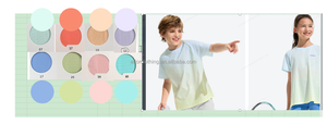 Camiseta Deportiva para Niñas de Secado Rápido, Transpirable, con Mangas y Dobladillo Festoneados para la Escuela, Correr y Uso Diario - Product Image 6