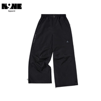Pantalones de Snowboard Holgados y Transpirables de Tallas Grandes, Estilo Urbano de Pierna Ancha, Diseño Cargo de Corte Holgado