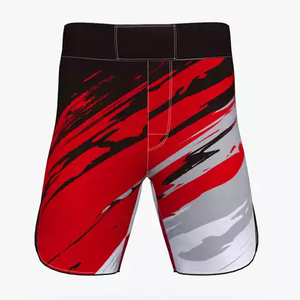 Short de combat MMA de compression de boxe extensible à sublimation personnalisé OEM Short de combat MMA à logo personnalisé pour hommes Prix raisonnable Service OEM - Product Image 6