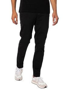 Nuevos Pantalones Casuales Ligeros de Otoño para Hombre, de Tubo Recto, Teñido Liso, Color Puro, 100% Algodón Transpirable, con Cierre de Cremallera - Product Image 1