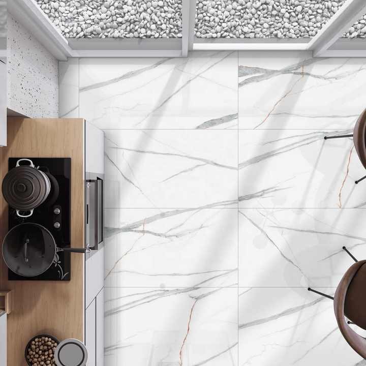 Big Size LASSA CALCUTTA 600 X 1200 mm Floor Tile Big Marble Glazed Tiles Marble Porcelain Floors Slab Flooring Tiles