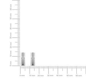 Boucles d'oreilles clous vintage pour femme en argent sterling 925 avec micro-insert de moissanite ronde Tishya Diamond 0,53 ct - Product Image 6