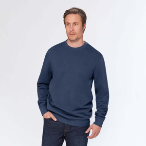Sweat-shirt à col rond classique pour hommes, doux et durable pour un usage décontracté. - Product Image 2