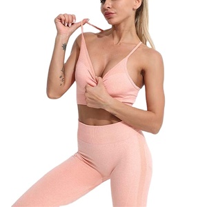Ensemble de yoga pour femmes d'été personnalisé de haute qualité, vêtements de sport, tenue de sport, tenue de course, ensembles de yoga 2026 - Product Image 1