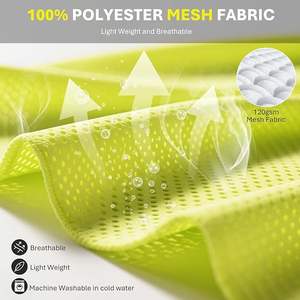 12 couleurs haute visibilité gilet viz hi vis viz gilet de sécurité de construction de travail réfléchissant (XS-8XL) - Product Image 1