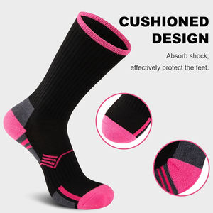 Chaussettes athlétiques personnalisées de haute qualité pour hommes et femmes Chaussettes de sport confortables avec logo pour une utilisation promotionnelle - Product Image 3