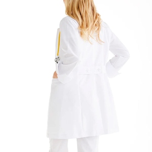 Uniforme d'hôpital de qualité supérieure, blouse de laboratoire médicale, blouse de travail médicale, logo personnalisé, douce et respirante - Product Image 6