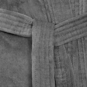 เสื้อคลุมอาบน้ำคอตตอนใส่ได้ทั้งชายและหญิงทำจากผ้าคอตตอนกิโมโนเสื้อคลุมสปาโรงแรมกำหนดโลโก้ได้เองจากโรงงาน OEM ขายส่งชุดนอนเนื้อนุ่ม - Product Image 4