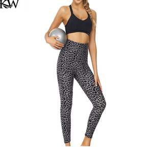 High Waist Seamless Women's Workout Tights Custom Logo Gym Wear with Thermal and Soft Compression Fit Yoga Pants - Product Image 3