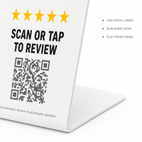 Carte de poche NFC personnalisable pour avis Yelp, carte en acrylique à clipser pour les commentaires des clients dans les cafés, salons, commerces et au comptoir d'accueil