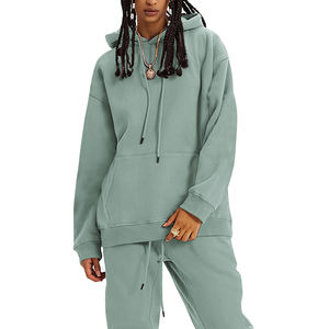 Conjunto Deportivo de Pantalón y Sudadera Holgada Extra Grande para Mujer con Logotipo Personalizado de Nuevo Estilo, Sudadera de Alta Calidad - Product Image 5