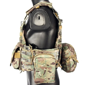 Hot Sale Customizable Outdoor Camouflage <b>Vest</b> Waterproof Nylon Plate Carrier Assault Features Polyester PVC Custom <b>Packing</b> - Product Image 6