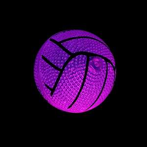 POPGLO Balle de sport rougeoyante de 2.5 pouces pour tennis - Product Image 1