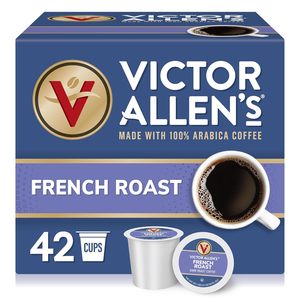 Café Victor Allen's French Roast, Tueste Oscuro, 42 Unidades, Cápsulas de Café Individuales - Product Image 1