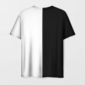T-shirt en polyester 100% de haute qualité, logo imprimé personnalisé, t-shirt pour homme à col rond - Product Image 2