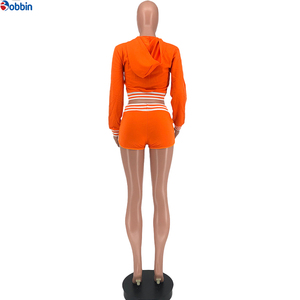 Conjunto Deportivo Corto de Alta Calidad para Mujer, con Logotipo Personalizado, Conjunto de Shorts Cortos para Mujer, Ropa Deportiva de 2 Piezas - Product Image 3