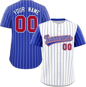 Maillot de softball brodé personnalisé chemise sublimée de baseball à boutons matériel sergé nom numéro maille équipe jeunesse séchage rapide - Product Image 3