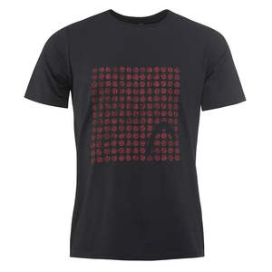 เสื้อยืดลายกราฟิก Alfred สำหรับผู้ชาย ผ้าฝ้าย 100% รุ่น 831128 ผ้าเจอร์ซีย์สีดำ น้ำหนัก 240 กรัม 200 กรัม 250 กรัมต่อตารางเมตร - Product Image 1