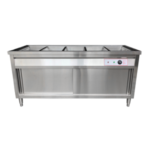 Commercial Stainless Steel Bain Marie <b>Food</b> <b>Warmer</b> | <b>Electric</b> 1000-3000W Hygienic Design for Hotel & Catering - Product Image 2