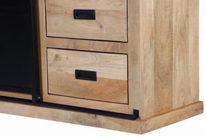 TVC industriel moderne 200 mangue W meubles à portes coulissantes solution de stockage élégante et durable pour la maison hôpital salon hôtel - Product Image 2