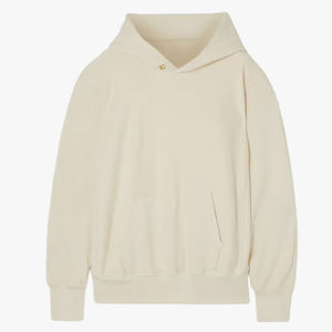 Venta al por mayor por encargo Jersey canguro bolsillo fitness sudaderas antiarrugas liso tela transpirable ropa de calle canguro sudaderas con capucha - Product Image 2