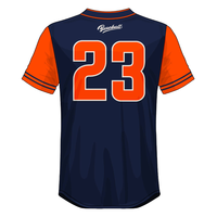 Haute Qualité OEM Baseball Jersey Respirant Jeunes Enfants T-shirts avec Logo De Sublimation Brodé Personnalisé Uniformes En Gros
