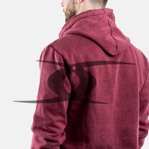 Ensemble sweat à capuche thermique en coton polaire pour homme délavé à l'acide en détresse vintage pour l'hiver - Product Image 5