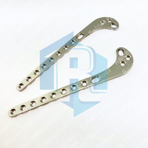 6 Placas Supracondíleares de 3.5mm de Acero Inoxidable, Instrumentos Ortopédicos Veterinarios para Cirugía Ósea - Product Image 4