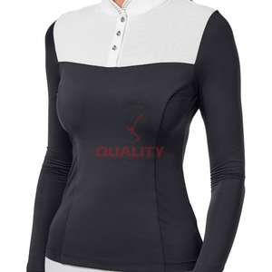 Chemises de présentation pour femmes en tissu doux de haute qualité offrant un confort durable, une apparence élégante et une flexibilité pour l'équitation - Product Image 3