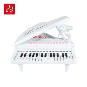 Hw brinquedos 31 teclas no meio piano, crianças aprendendo a música, instrumentos musicais