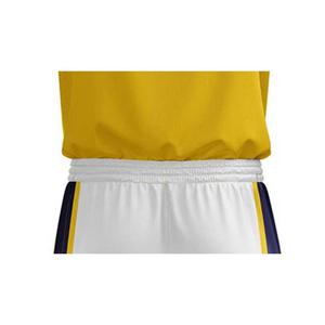 Uniforme de baloncesto reversible personalizado, camiseta sin mangas con diseño de cuello en V, tejido de poliéster transpirable, ropa de baloncesto para jóvenes - Product Image 5