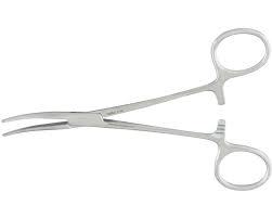Sumber daya Manual untuk penjepit tepat, sumber daya Manual Forceps <span class=keywords><strong>Kelly</strong></span> lengkung 5.5 inci kelas medis - Product Image 5