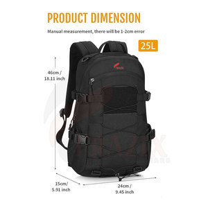 Élégant nouveau sac d'équipement de sport de trekking tactique de grande capacité nouveau à la mode avec doublure en nylon - Product Image 2
