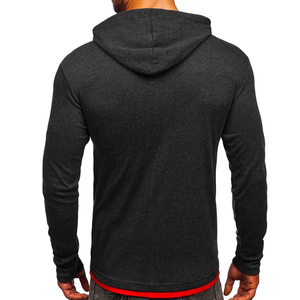 Sudadera con Capucha para Hombre, 100% Algodón, Corte Regular, Bordada, Diseño 2025, Transpirable, Ecológica, de Secado Rápido - Product Image 3