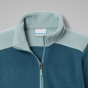 Sudadera con Diseño de Logotipo Personalizado, Mangas Largas y Cierre de Cremallera para Niños, Cuello Alto, Precio al por Mayor, Material Transpirable - Product Image 2