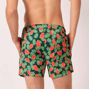 Short de plage pour hommes avec impression personnalisée OEM Cool Summer Sublimation Expédition DDP Expédition DDP - Product Image 5
