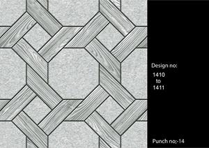 Carreaux de sol en porcelaine pour parking extérieur 400x400 mm, finition mate résistante, pour allées et jardins - Product Image 5