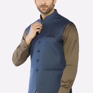 Chaleco Tradicional Cultural sin Mangas para Hombre, Transpirable, Impermeable y Resistente al Viento, con Costuras Sólidas, para Venta al Por Mayor - Product Image 1