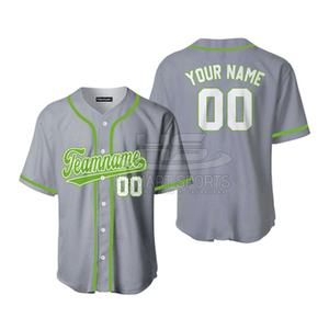 En stock Ropa deportiva Hombres Jersey de béisbol Material de alta calidad Medias mangas Cómodo Hombres Jersey de béisbol - Product Image 3