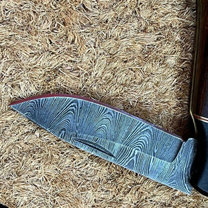 Handmade công nghiệp cấp Damascus thép gấp Pocket Knife Rosewood 3-năm bảo hành-ultimate DIY cắm trại dao OEM/ODM - Product Image 4