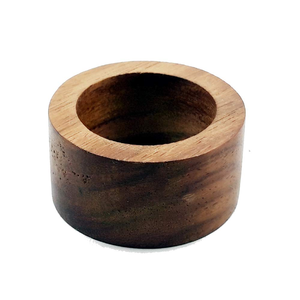 Handmade Eco-Friendly Luxury Wood Napkin Holder & Ring Set Custom Logo High Quality Modern Design Custom Size Business Gifts - Product Image 1