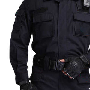 Uniformes de Guardia de Seguridad Privada, Poliéster Impermeable, Ignífugo, Transpirable, Certificado CE, Ropa de Trabajo de Alta Visibilidad, Manga Larga - Product Image 4